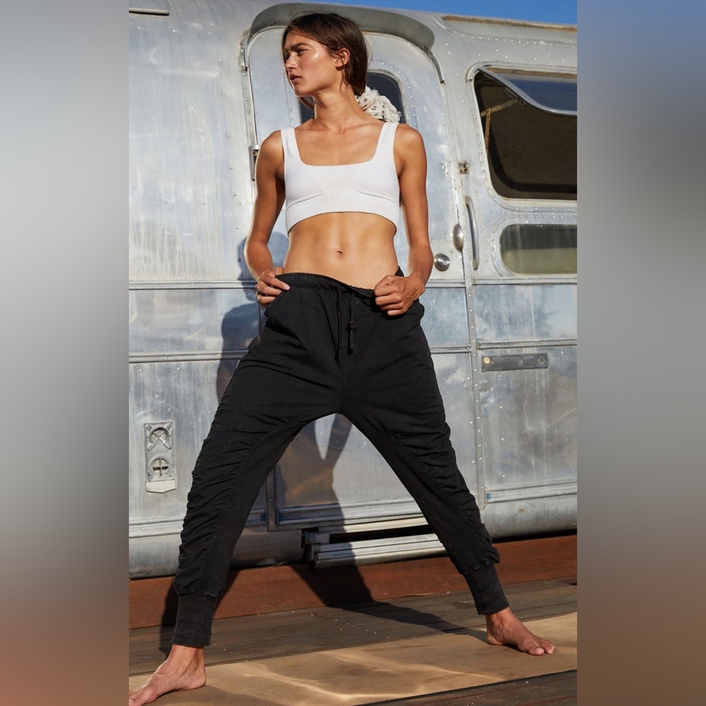 Free People Shirred Women's Jogger Pants